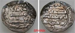 World Coins - 621FC22) Umayyad of Spain, ‘Abd al-Rahman II (206-238 AH/ 822-852 AD), AR Dirham (23 mm, 2.32 grms), struck at Al-Andalus in 237 AH, ALBUM 342; VF cond. Toned.