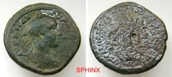 Ancient Coins - 452RL5Z) Roman Provincial, Gordian III, Nicopolis ad Istrum, AE (13.53 grms, 27.5 mm); Obverse: Laureate, draped and cuirassed bust right. Reverse: Garbeled; Fair.