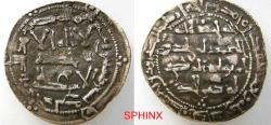 World Coins - 938CK5R) UMAYYADS OF SPAIN, EARLY period : The Emirate; 'Abd al-Rahman I, 138-172 AH/ 756-788 AD, AR dirham (3.08 grms, 25 mm), struck at Al-Andalus (Cordoba) in 161 AH, type of Al
