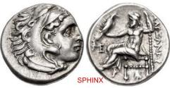 Ancient Coins - 63CHH2Z) KINGS of MACEDON. Antigonos I Monophthalmos. As Strategos of Asia, 320-306/5 BC, or king, 306/5-301 BC. AR Drachm (17mm, 4.29 g, 11h). In the name and types of Alexander I