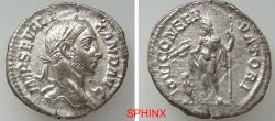 Ancient Coins - 370GK5W) Severus Alexander. AD 222-235. AR Denarius (19.5 mm, 2.48 g). Rome mint. 12th emission, AD 231. Laureate bust right, slight drapery / Jupiter standing left, holding thunde