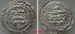 World Coins - 134RH5U) SAMANID, NASR II IBN AHMAD, 301-331 AH / 914-943 AD, AR DIRHAM (2.95 GRMS, 26.5 MM) STRUCK AT THE MINT OF BALKH THE YEAR 313 AH, CITING AL-MUQTADIR BILLAH,  XF