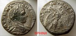 Ancient Coins - 222HK18) Antioch ad Orontem, Syria Seleucis and Pieria, Elagabalus (218-222 AD), BI Tetradrachm, 24 mm, 13.09 grms, Obverse: AVT K M A ANTWNЄINOC CЄB, Laureate bust right.Reverse:
