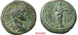 Ancient Coins - 468RL5Z) Roman Provincial, Gordian III, AD 238-244. AE27 (16.06 grms, 27 mm) of Nikopolis ad Istrum. Magistrate: Sabinus Modestus. Obverse: AYT K M ANT ΓOΡΔIANOC AVΓ, Laureate, dra