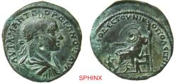 Ancient Coins - 467RL5Z) Gordian III, AD 238-244. AE29 (10.69 grms, 27 mm) of Nikopolis, Moesia Inferior. Magistrate Modestus. Obverse: AYT K M ANT ΓOΡΔIANOC AYΓ, Laureate, draped and cuirassed bu