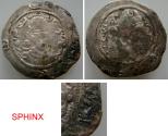 Ancient Coins - 350ER4X) HUNNIC TRIBES, Hephthalites. Uncertain. Circa 7th century AD. AR Drachm (31 mm, 3.58 g). Imitating a Sasanian drachm of Hormazd IV from the Balkh mint, dated RY 11. Counte