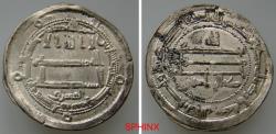 World Coins - 15RL6Z)  THE ABBASID CALIPHATE, FIRST PERIOD : AL-MA MUN, 194-218 AH / 810-833 AD, AR DIRHAM, 2.68 GRMS, 25.5 MM, STRUCK AT THE MINT OF MADINAT SAMARQAND IN THE YEAR 200 AH XF