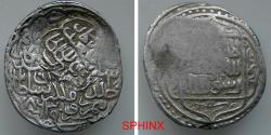 World Coins - 172RF3Z) TIMURID, SHAHRUKH, 807-850 AH, / 1405-1447 AD, AR TANKAH, 5.11 GRMS, 24 MM; DATED 843 AH; COUNTERSTAMPED ON REVERSE, ALBUM 2405 VARIANT; VF rev FINE obv.
