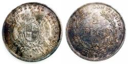 World Coins - Uruguay, 1910, Peso, KM 17a