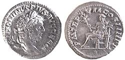 Ancient Coins - CARACALLA, APOLLO, DENARIUS