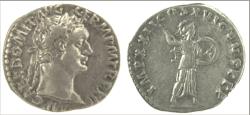 Ancient Coins - DOMITIAN, MINERVA STANDING, DENARIUS