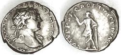 Ancient Coins - TRAJAN, ROMA, DENARIUS