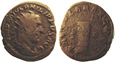 Ancient Coins - PHILLIP I, SAECVLARES, DUPONDUS
