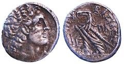 Ancient Coins - EGYPT, PTOLEMY XII NEOS DIONYSUS, EAGLE, TETRADRACHM