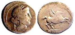 Ancient Coins - Q TITUS, PEGASUS, DENARIUS