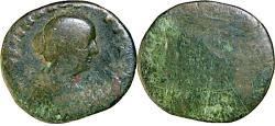 Ancient Coins - CRISPINA, SALVS, SESTERTIUS