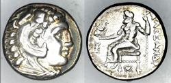 Ancient Coins - Macedonia, Sardes, ALEXANDER THE GREAT, LIFETIME ISSUE, PHILLIP III, DRACHM