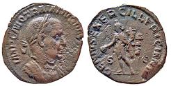 Ancient Coins - TRAJAN DECIUS, GENIUS, SESTERTIUS