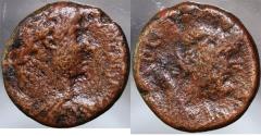 Ancient Coins - HADRIAN, CAESAREA, SARAPIS