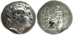 Ancient Coins - THRACE, KINGDOM OF LYSIMANOUS, NIKEPHOROUS TETRADRACHM
