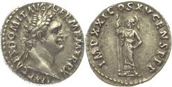 Ancient Coins - DOMITIAN, MINERVA, DENARIUS