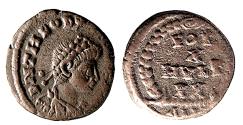 Ancient Coins - THEODOSIUS I, VOT X, AE-4