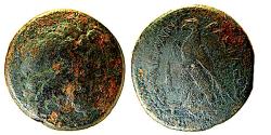 Ancient Coins - PTOLEMY II PHILADELPHUS, EAGLE OPEN WING, OCTOCHALQUE