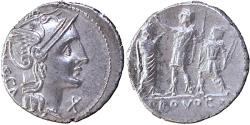 Ancient Coins - P PORCIUS,  DENARIUS