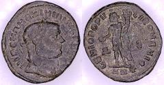 Ancient Coins - MAXIMIANUS,AE, GENUIS STANDING