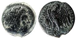 Ancient Coins - PTOLEMY II, PHILADELPHOS, EAGLE OPEN WINGS, 0BOL