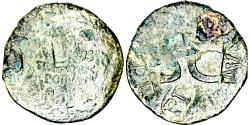 Ancient Coins - AUGUSTUS, COUNTERMARKED BY CLAUDIUS, DUPONDUS
