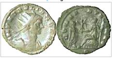 Ancient Coins - AURELIAN, EMPEROR STANDING, ANTONINIANUS