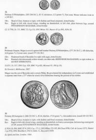 Ancient Coins - JON HOSKING COLLECTION OF PTOLEMAIC COINS, BY COLIN E PITCHFORK