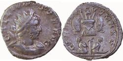 Ancient Coins - Gallienus, two captives below trophy, double Denarius
