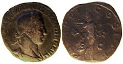 Ancient Coins - SEVERUS ALEXANDER, MARS, SESTERTIUS