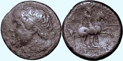Ancient Coins - SICILY, SYRACUSE, HIERON II, HORSEMAN