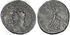 Ancient Coins - LAELIANUS, AR, VICTORY ADVANCING