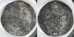 World Coins - SPANISH NETHERLANDS, PHILIP IV, FLANDERS, DUCATONE 1646
