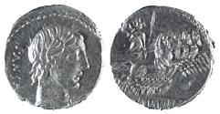 Ancient Coins - C VIBIUS PANSA, QUADRIGA, DENARIUS