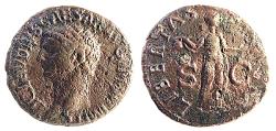 Ancient Coins - CLAUDIUS, LIBERTAS, AS