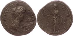 Ancient Coins - FAUSTINA Junior , Sestertius, VENUS