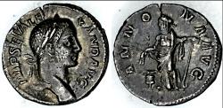 Ancient Coins - SEVERUS ALEXANDER, ANNONA, DENARIUS