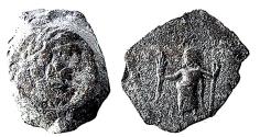 Ancient Coins - CLEOPATRA VII, ZEUS STANDING, HEMIOB0L