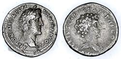 Ancient Coins - ANTONINIUS PIUS AND MARCUS AURELUIS