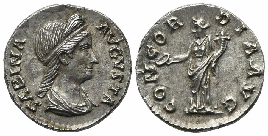 Sabina (Augusta, 128-136/7). AR Denarius | Roman Imperial Coins