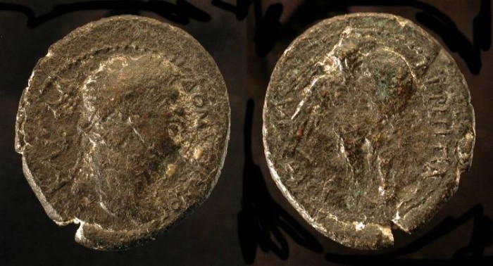 Ancient Coins - Agrippa II under Domitian. AE 24
