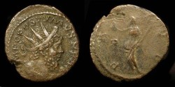 Ancient Coins - Postumus 260-269 AD. AE Antoninianus, Pax.  Cologne mint.