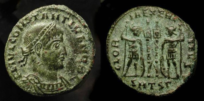 Ancient Coins - Constantius II, 337-361 AD. Thessalonica mint, RIC 186