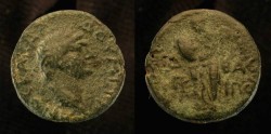 Ancient Coins - Agrippa II under Domitian. AE 20