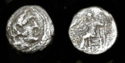 Ancient Coins - Alexander the Great  336-323 BC.  AR Obol